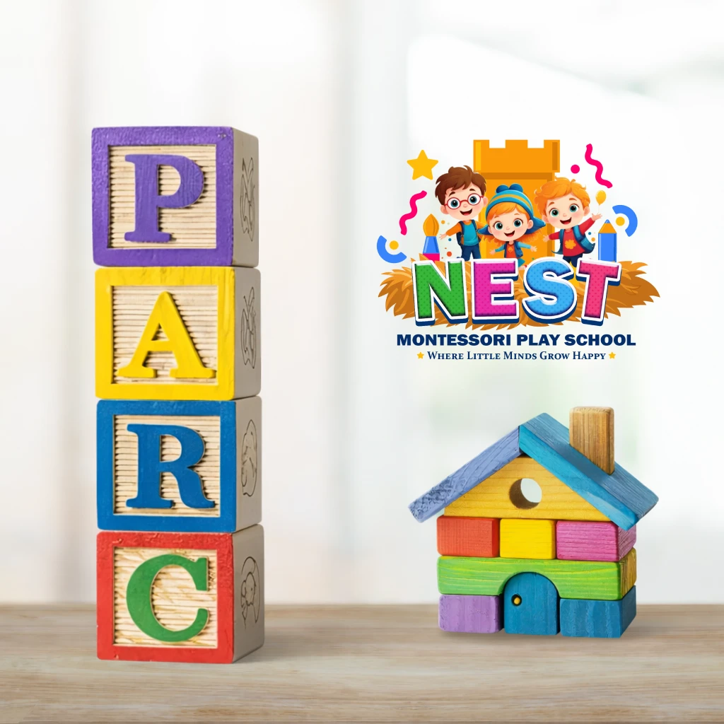 Kindergarten students learning