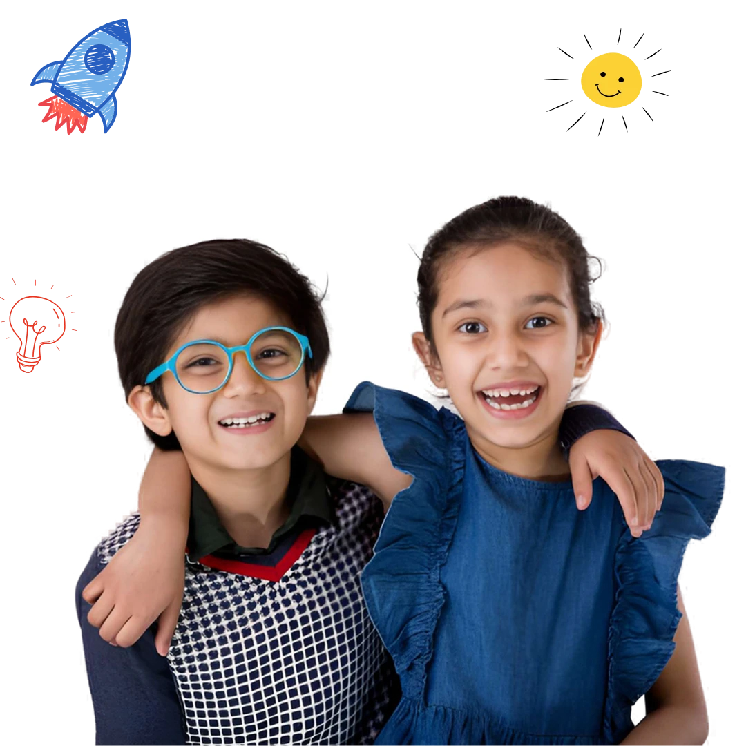 Happy Kindergarten Student